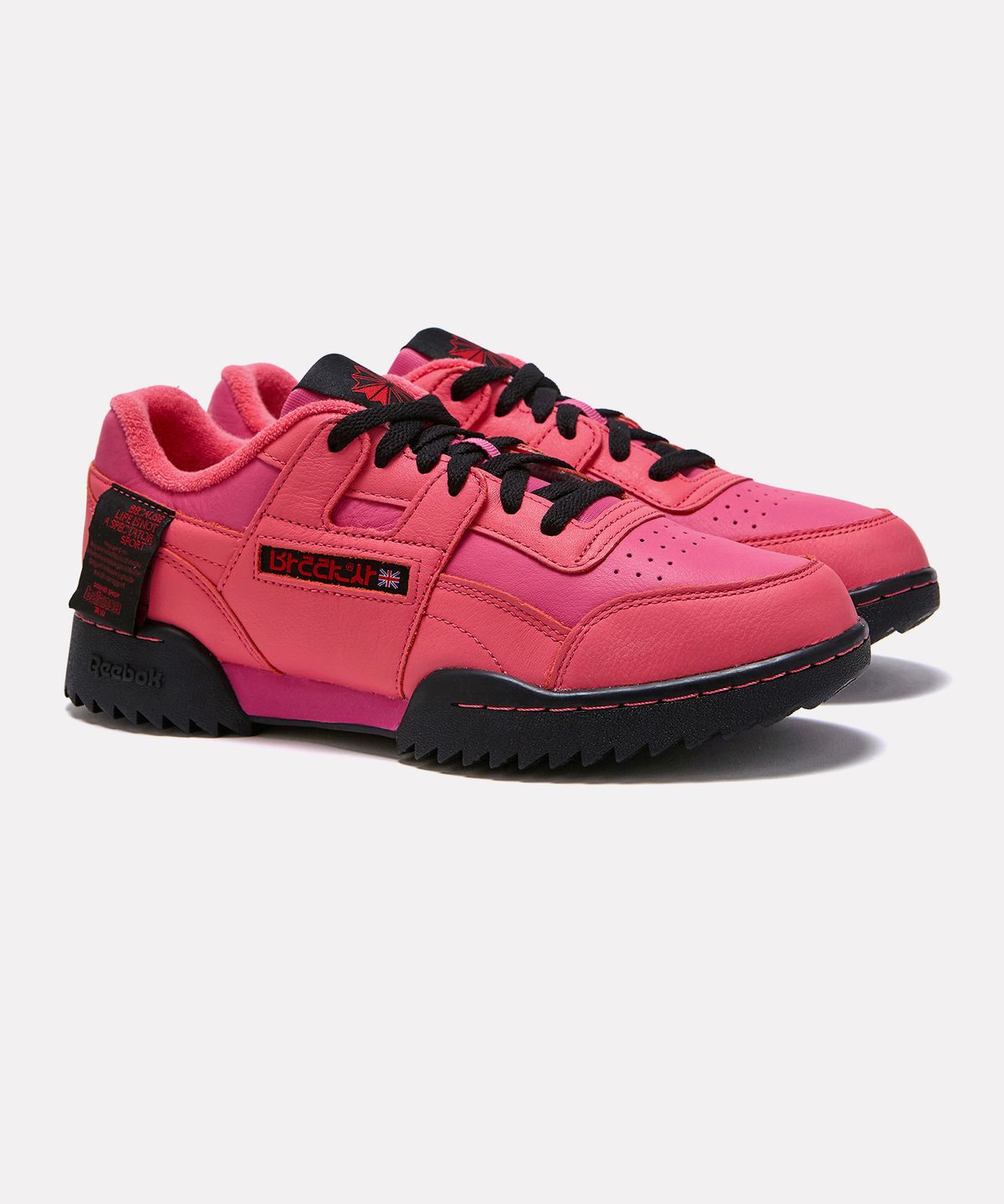 리복(REEBOK) [리복x발란사] 워크아웃 플러스 리플 - 핑크