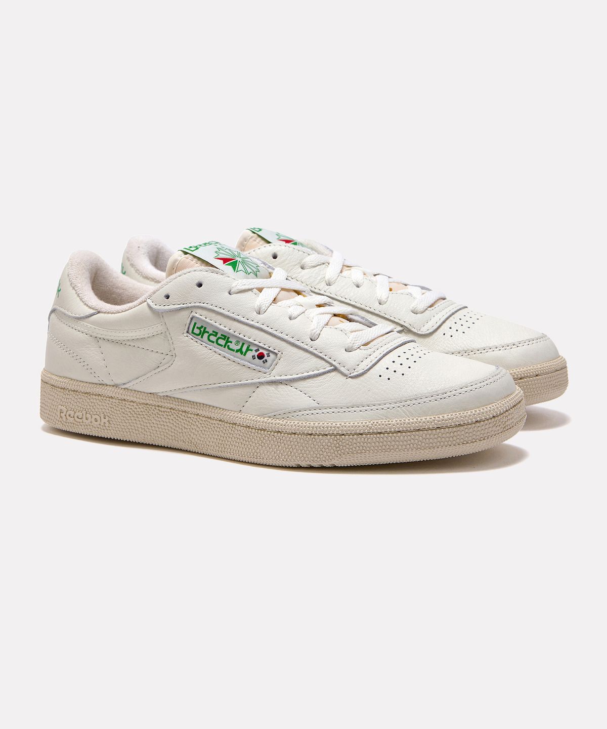 리복(REEBOK) [리복x발란사] 클럽 C 85 빈티지 - 크림