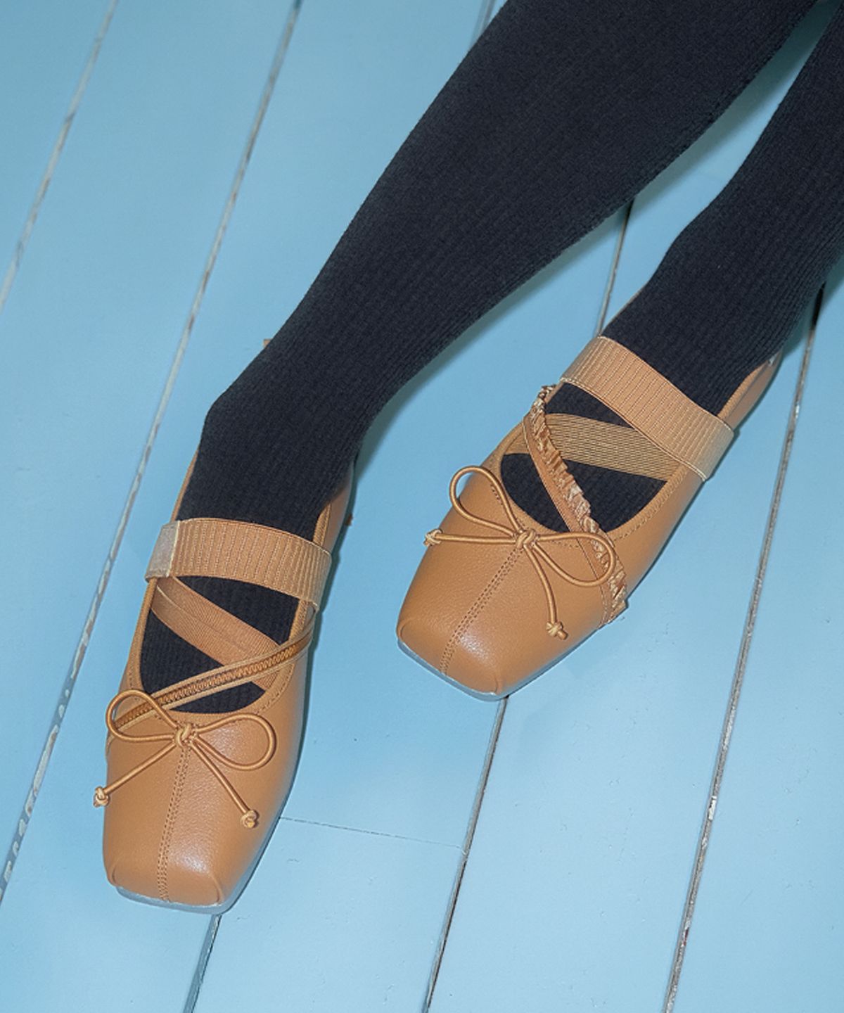 락피쉬웨더웨어(ROCKFISH WEATHERWEAR) BANDING BALLET FLATS(LEATHER) - 4 colors
