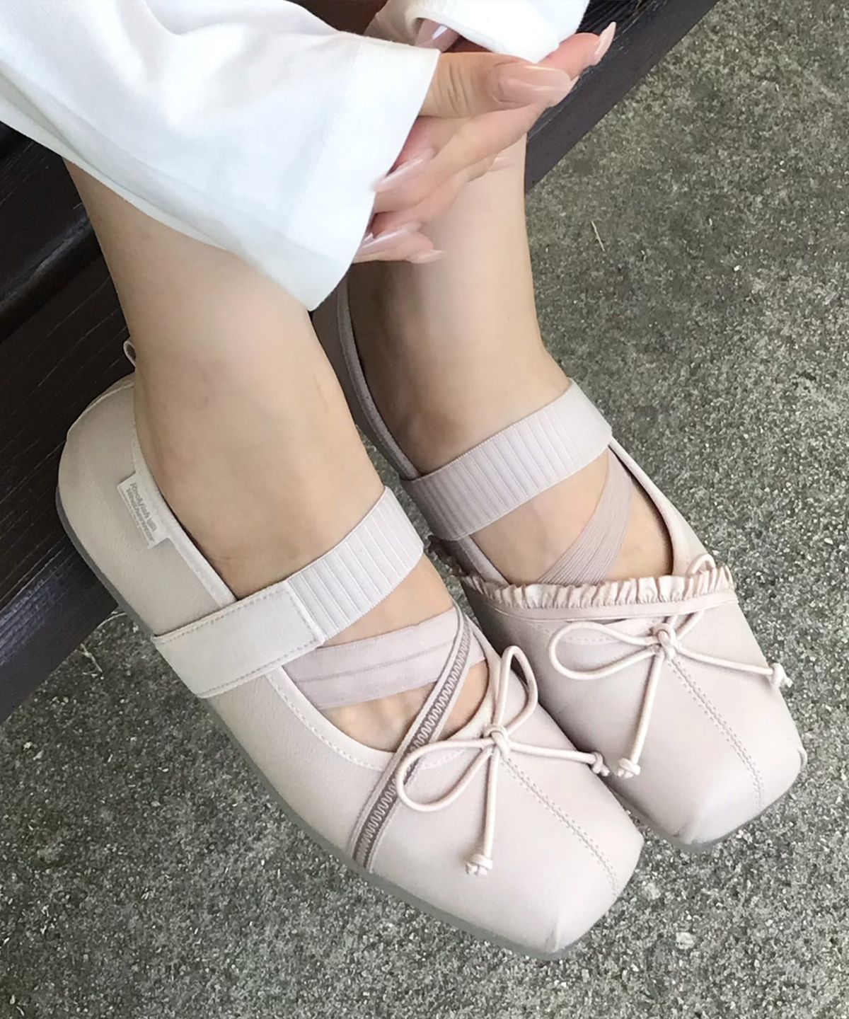 락피쉬웨더웨어(ROCKFISH WEATHERWEAR) BANDING BALLET FLATS(LEATHER) - 4 colors