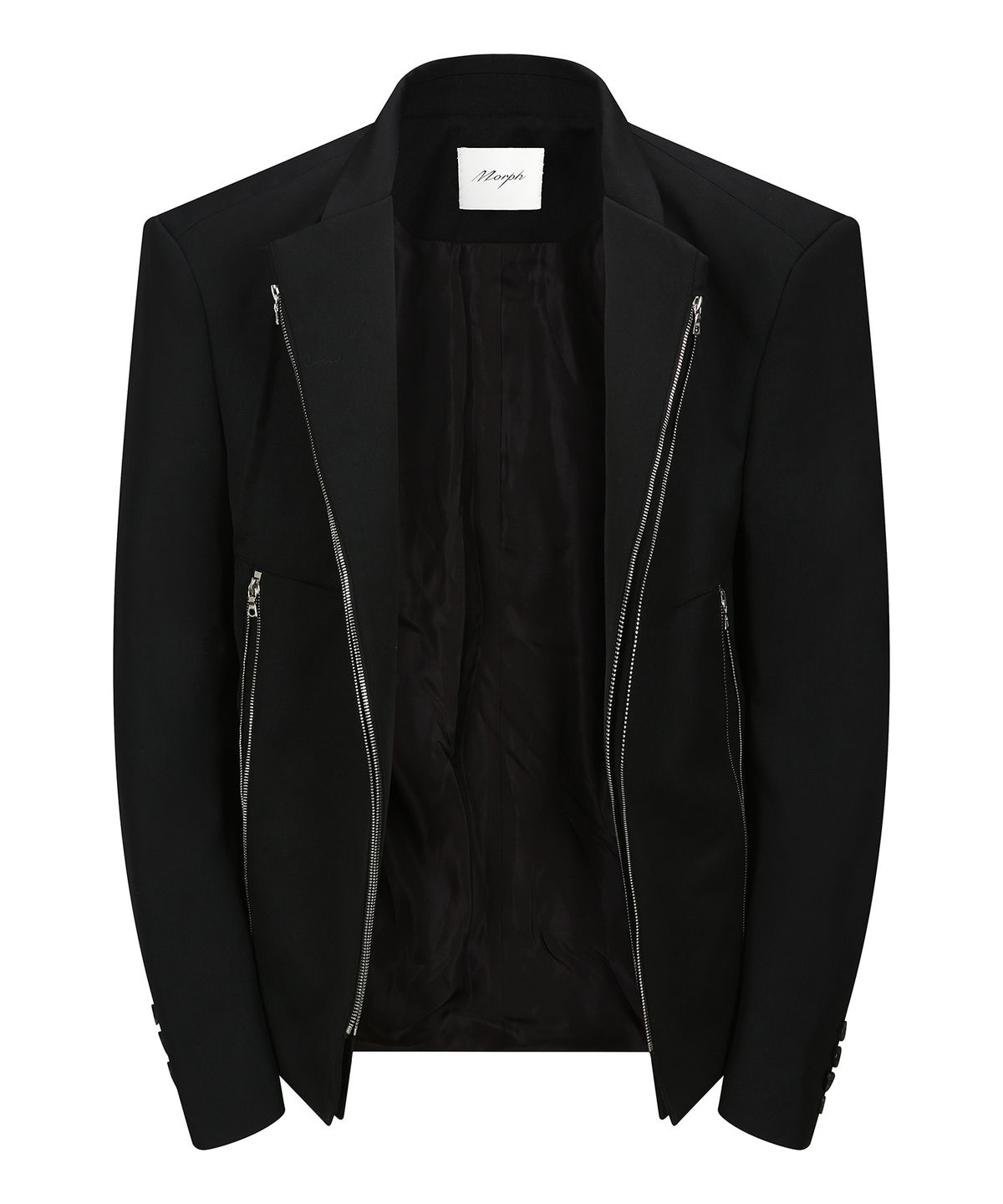 몰프(MORPH) Titane Zip Tailored Jacket