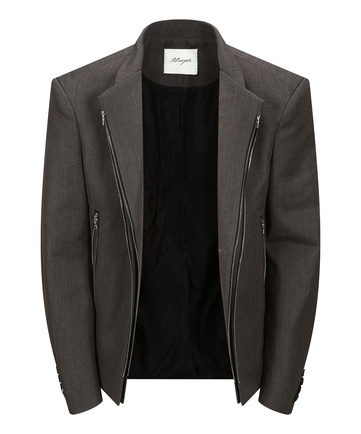 몰프(MORPH) Titane Zip Tailored Jacket