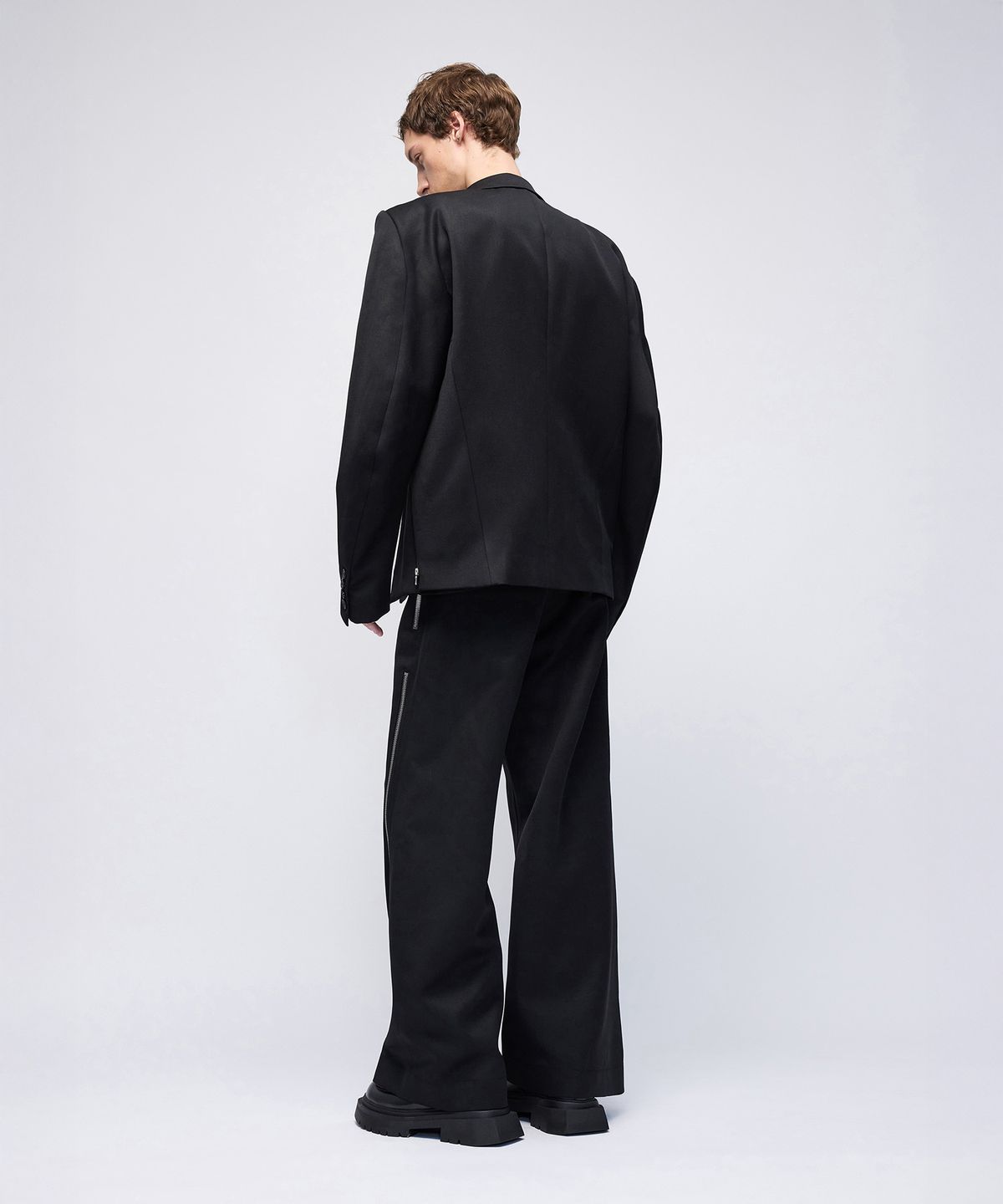 몰프(MORPH) Titane Zip Tailored Jacket