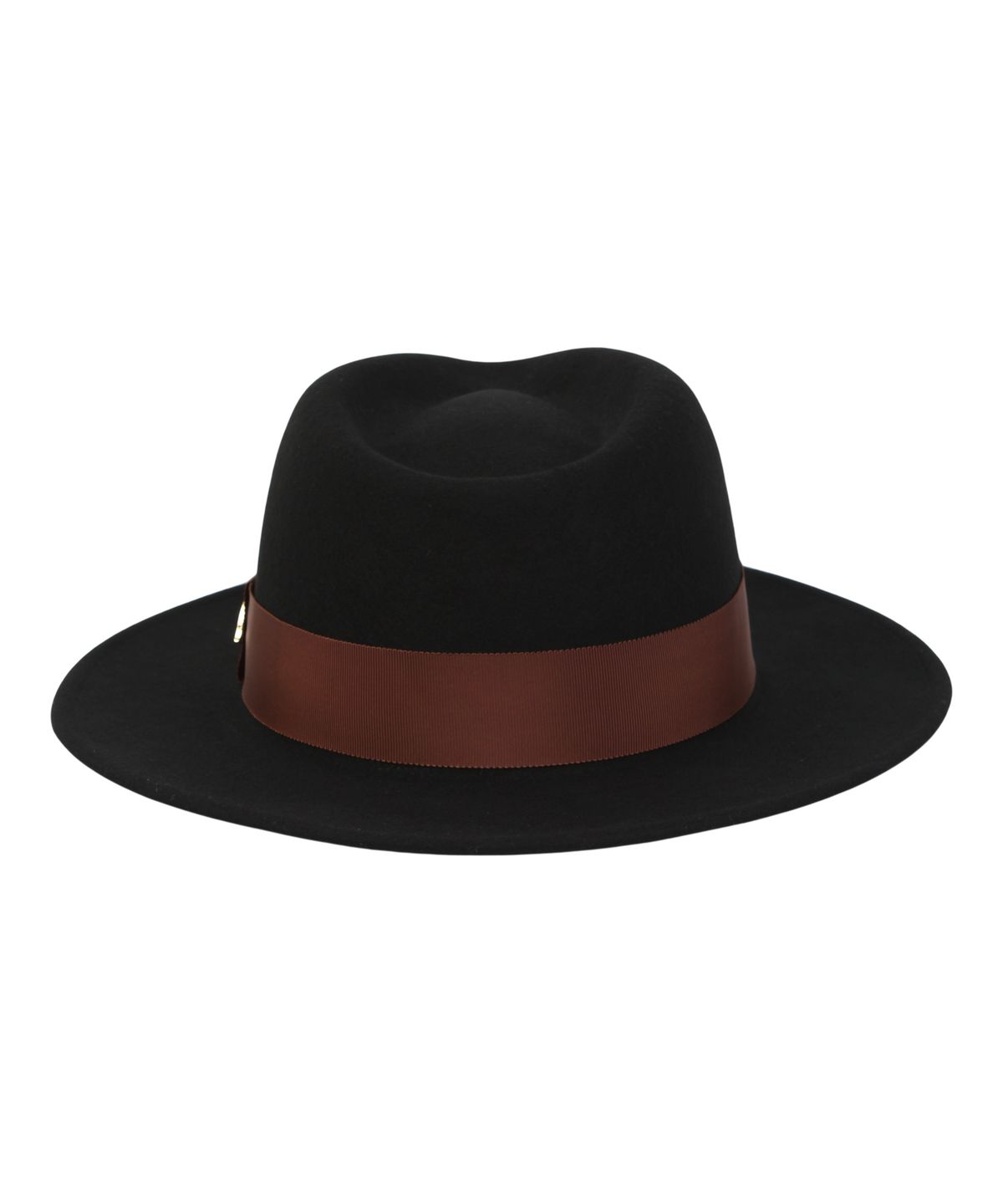 유니버셜 케미스트리(UNIVERSAL CHEMISTRY) Big Size BR Line Wool Black Fedora 페도라
