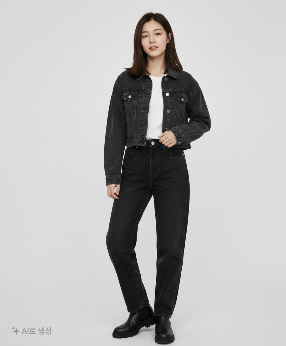 무신사 스탠다드(MUSINSA STANDARD) 데님/트러커 재킷 S
