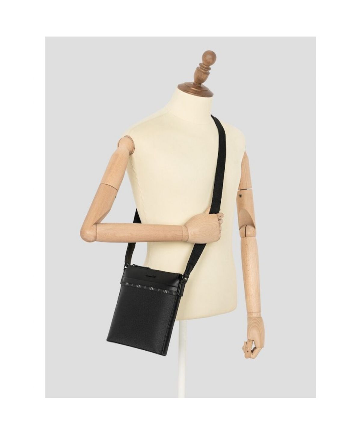빈폴 액세서리(BEANPOLE ACCESSORY) 빈폴헤릿 미니 세로 메신저  블랙