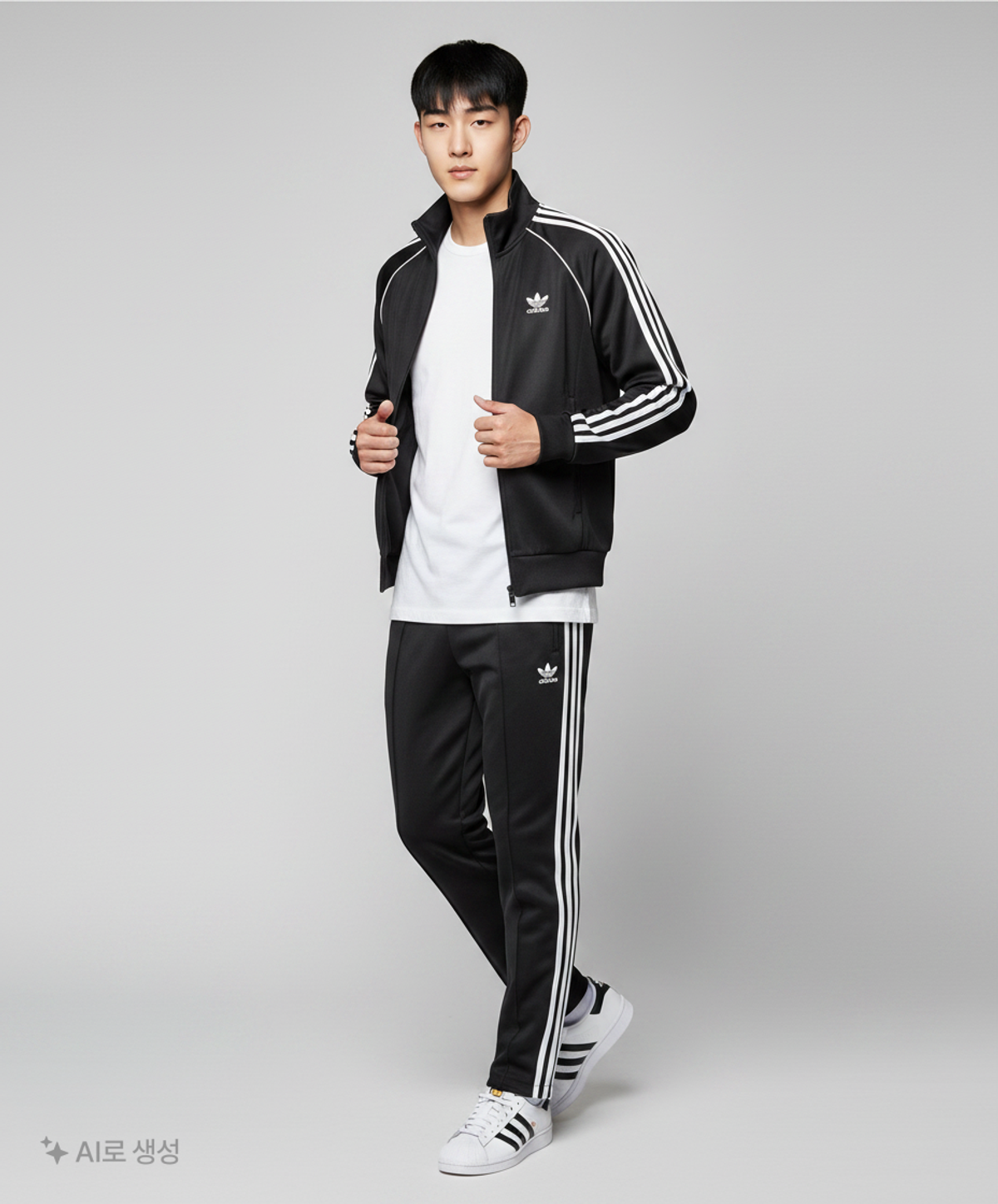 아디다스(ADIDAS) SST 트랙탑 - 블랙 / IM4545 M