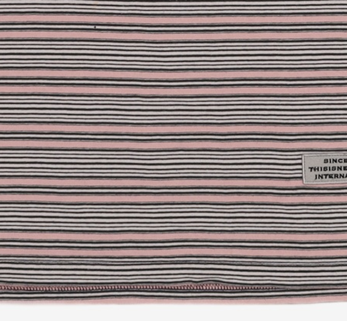 디스이즈네버댓(THISISNEVERTHAT) (SS25) Striped Tee Blue L