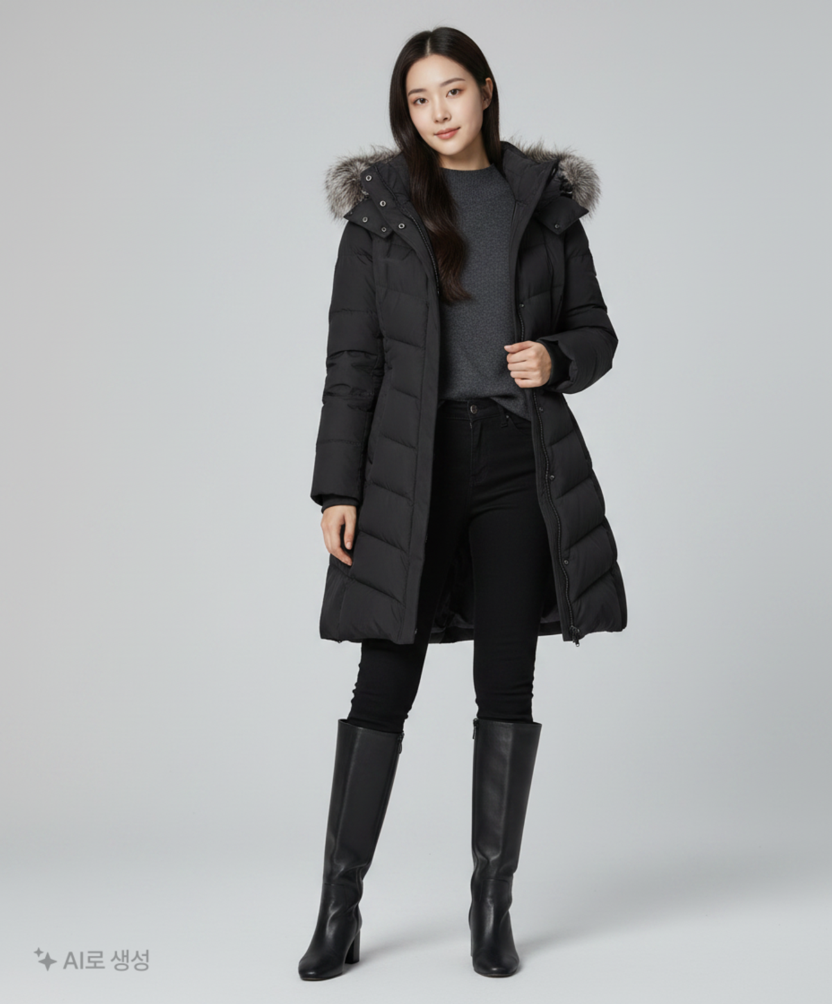 노스페이스(THE NORTH FACE) 롱 패딩/롱 헤비 아우터 95