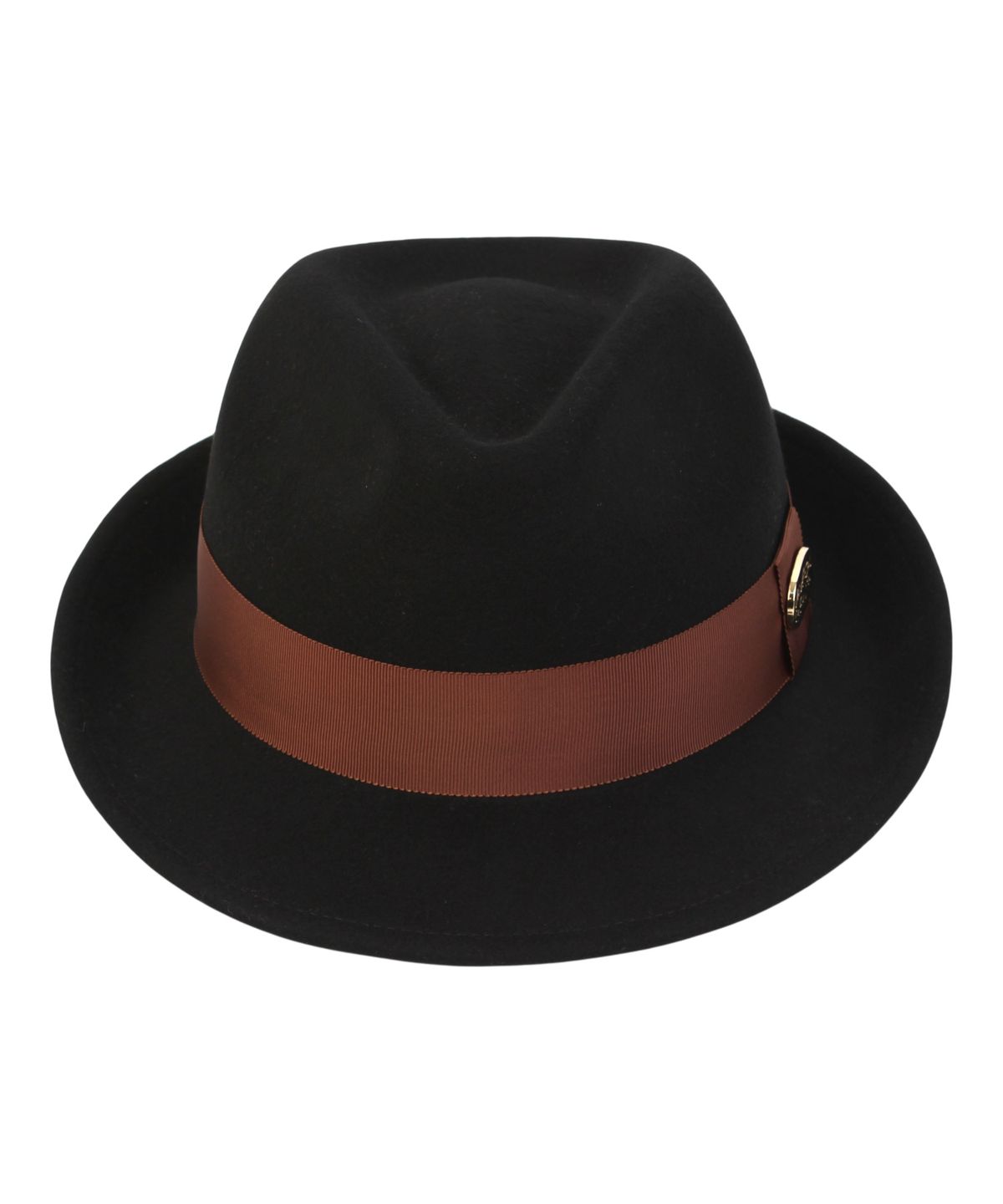 유니버셜 케미스트리(UNIVERSAL CHEMISTRY) Big Size BU BR Line Black Wool Fedora 페도라