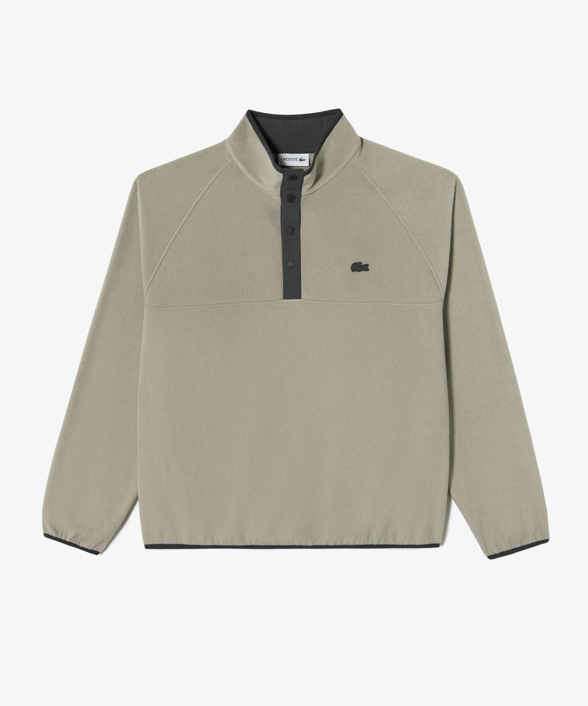 라코스테(LACOSTE) 남성 하프 버튼 플리스 풀오버 SH105M-56N 02S