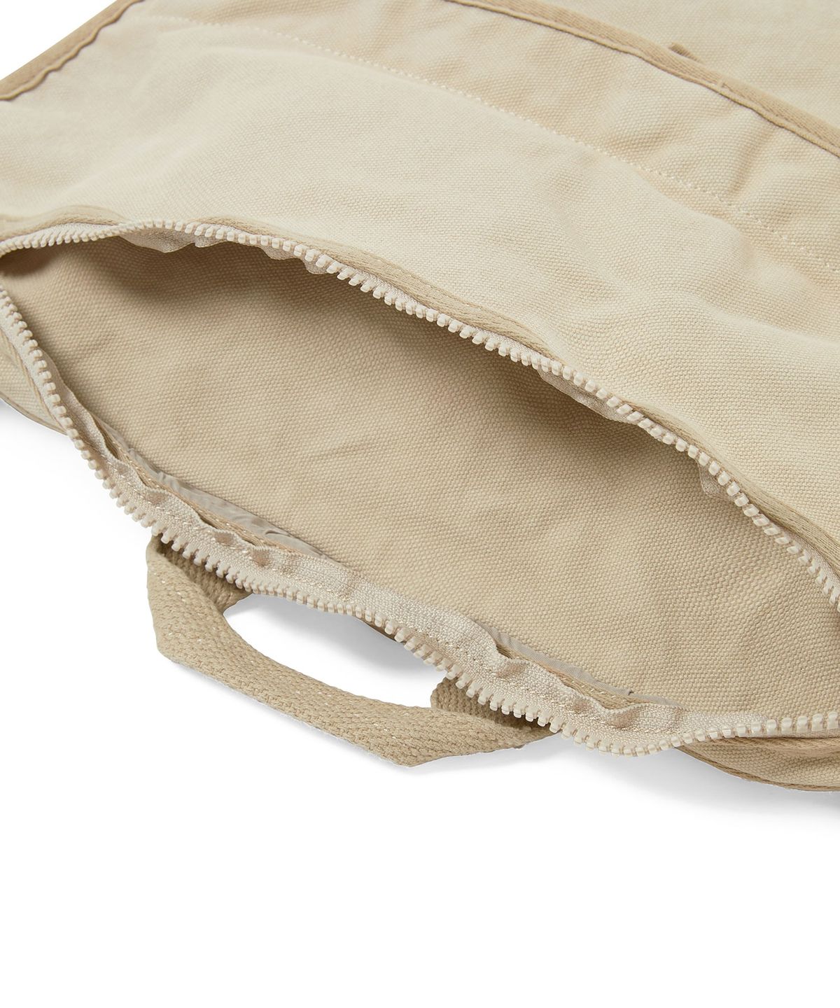 디스이즈네버댓(THISISNEVERTHAT) Overdyed Canvas Messenger Bag Beige