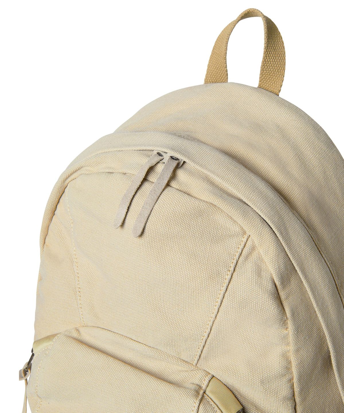 디스이즈네버댓(THISISNEVERTHAT) Overdyed Canvas Backpack Beige
