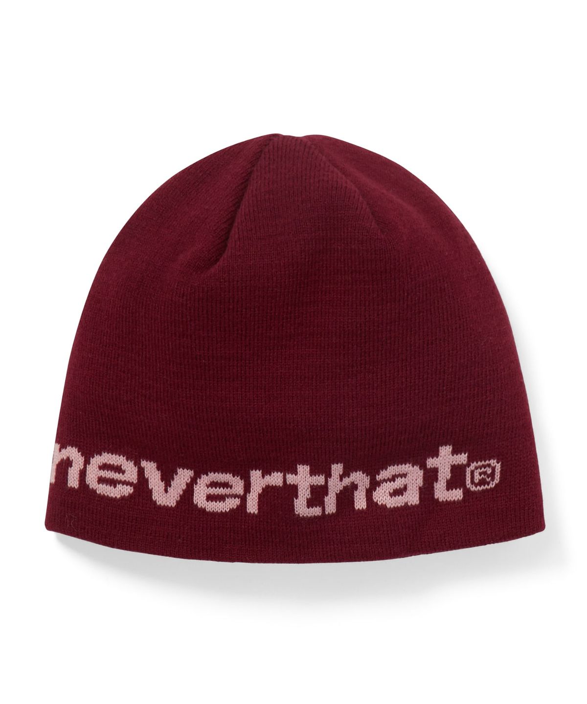 디스이즈네버댓(THISISNEVERTHAT) SP-Logo No Cuff Beanie Cherry