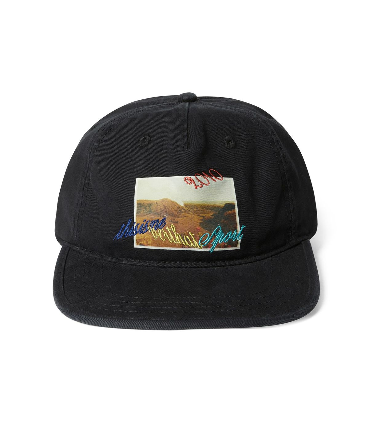 디스이즈네버댓(THISISNEVERTHAT) Volcano Cap Black