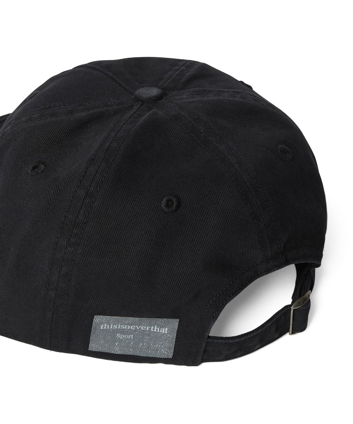 디스이즈네버댓(THISISNEVERTHAT) Volcano Cap Black