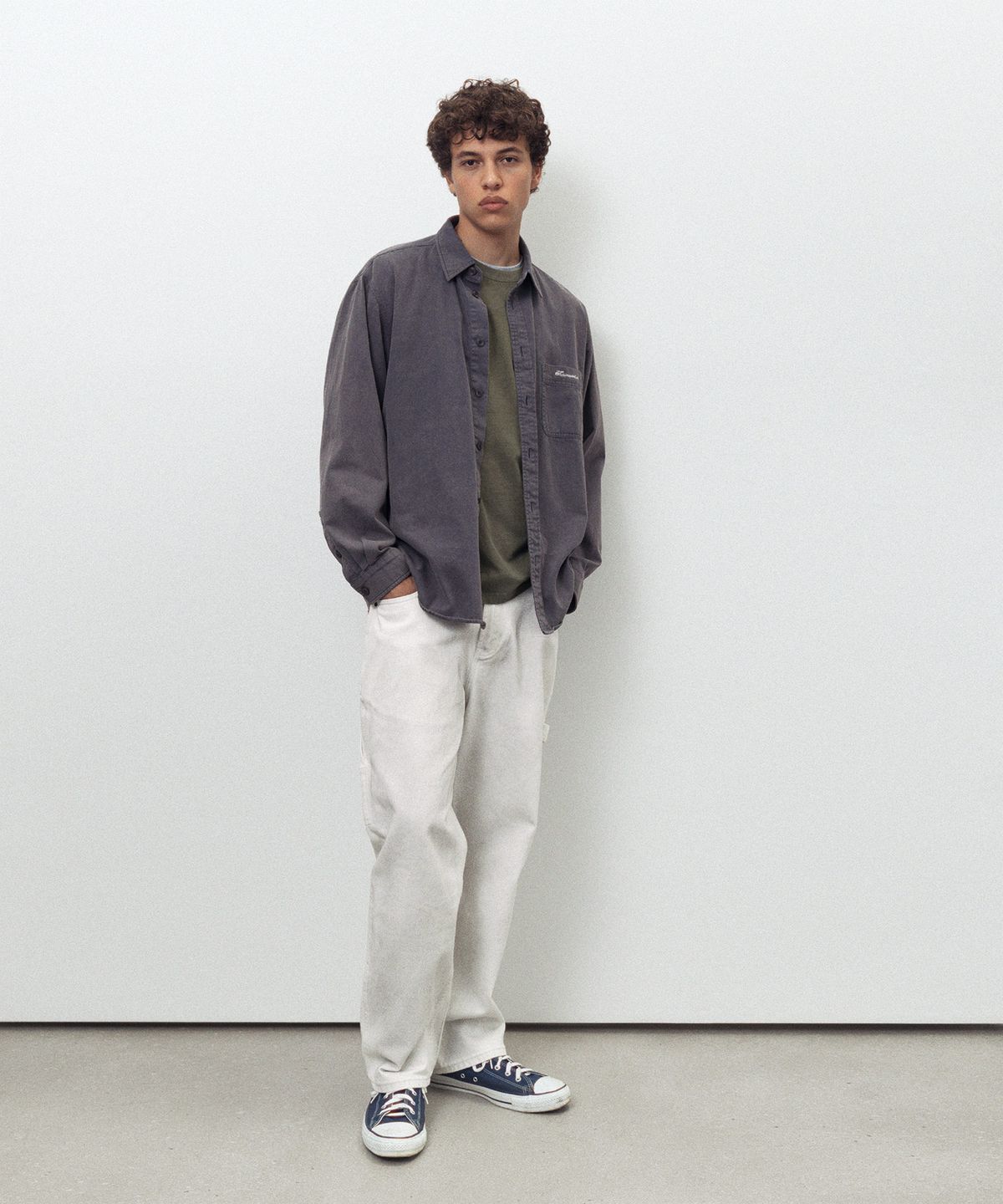 디스이즈네버댓(THISISNEVERTHAT) Painter Pant White