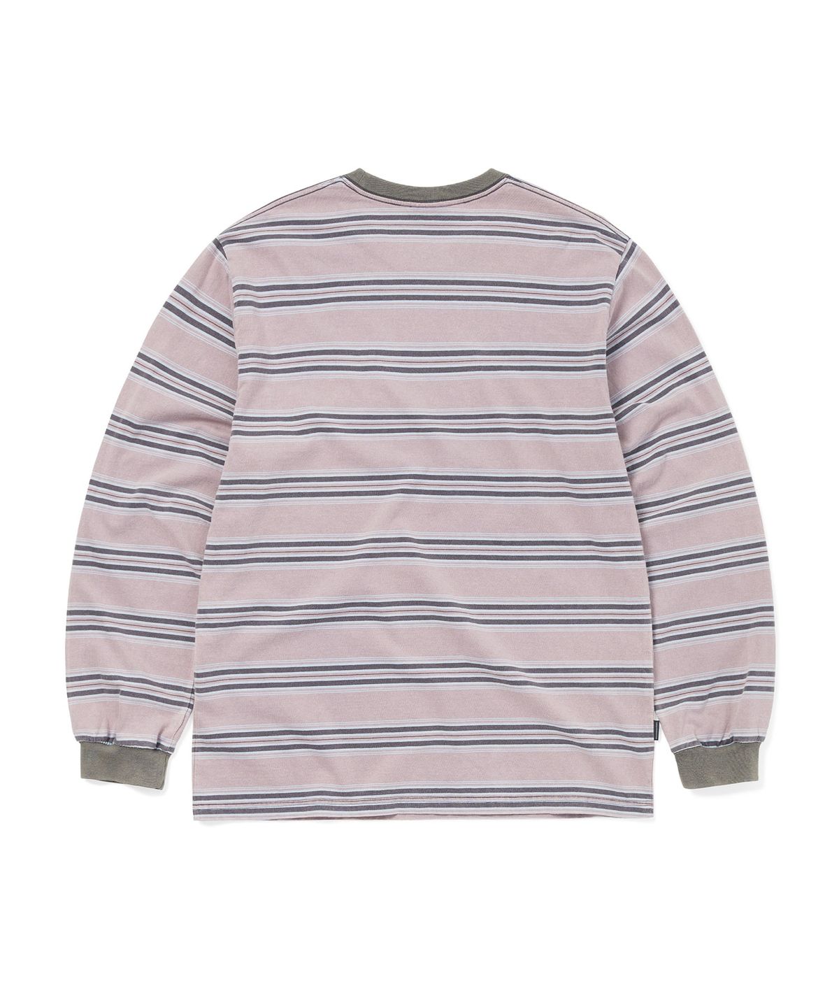 디스이즈네버댓(THISISNEVERTHAT) Striped L/S Tee Purple