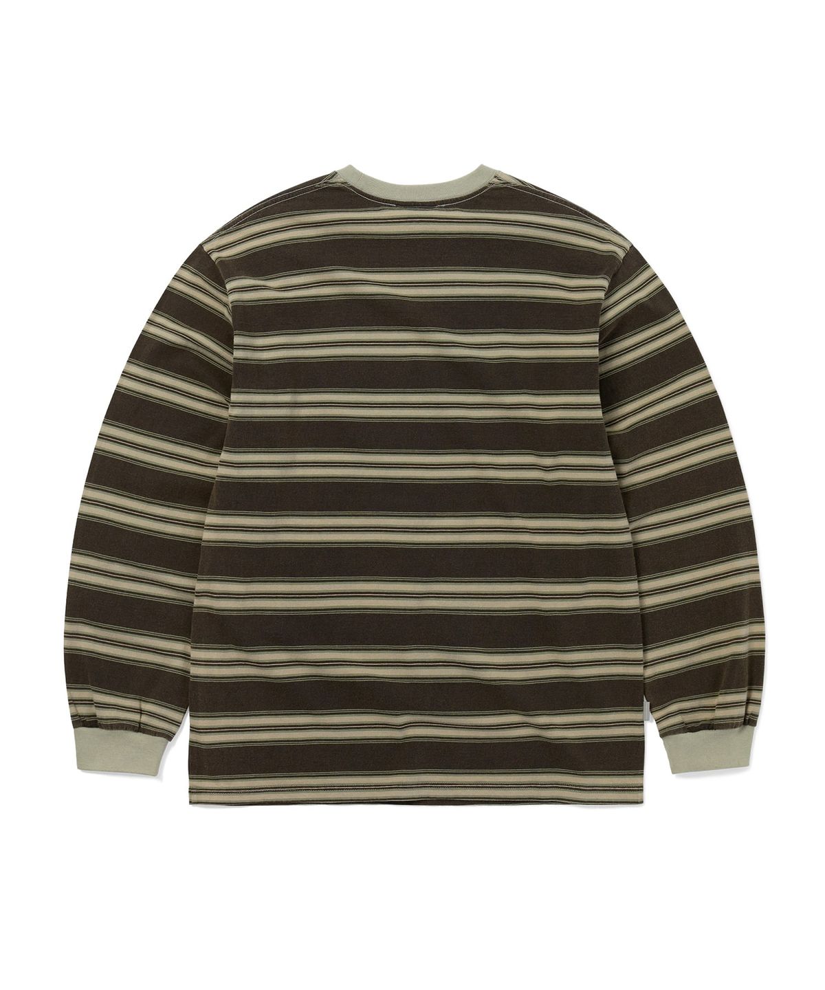 디스이즈네버댓(THISISNEVERTHAT) Striped L/S Tee Black