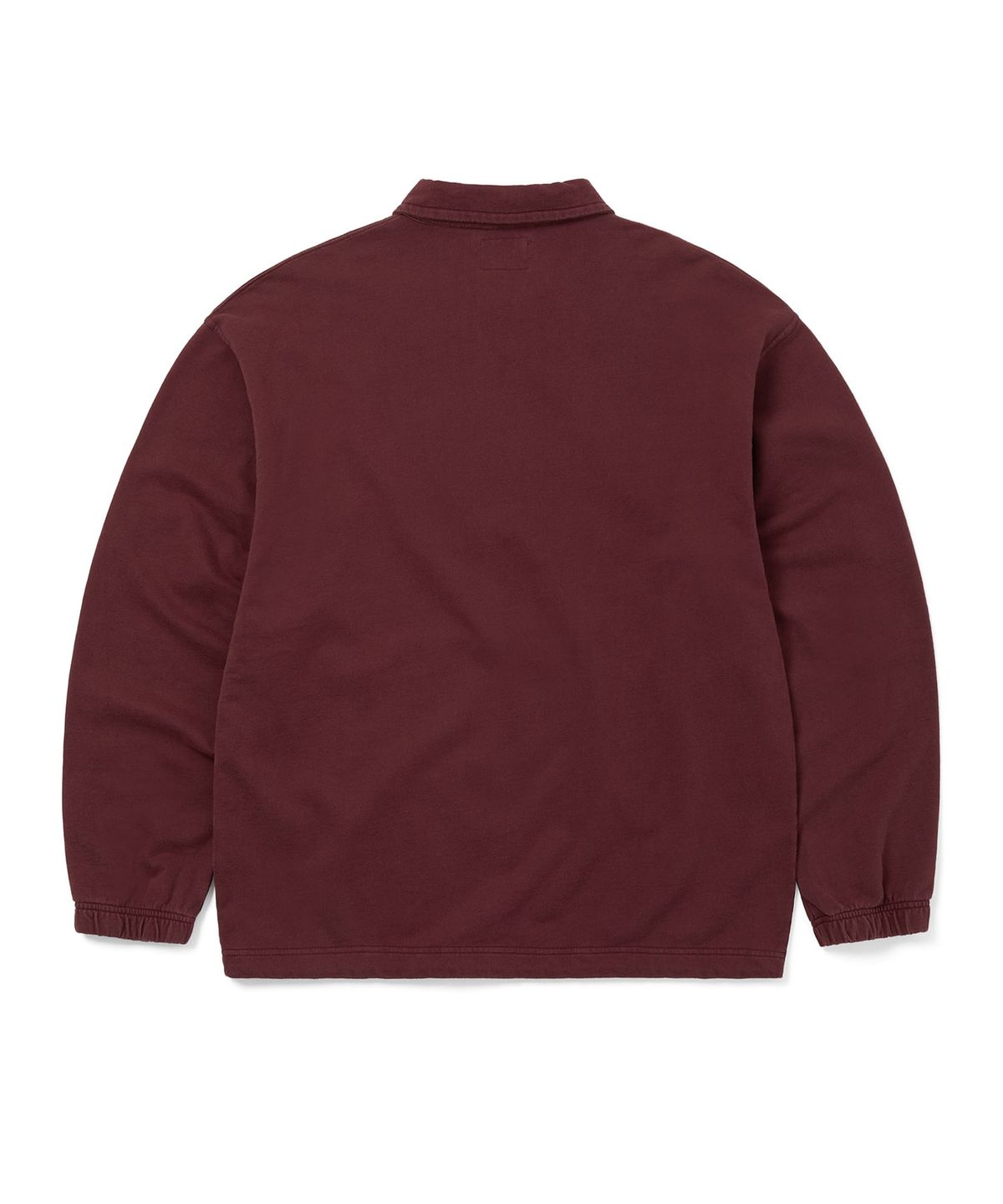 디스이즈네버댓(THISISNEVERTHAT) Half Zip Sweatshirt Burgundy