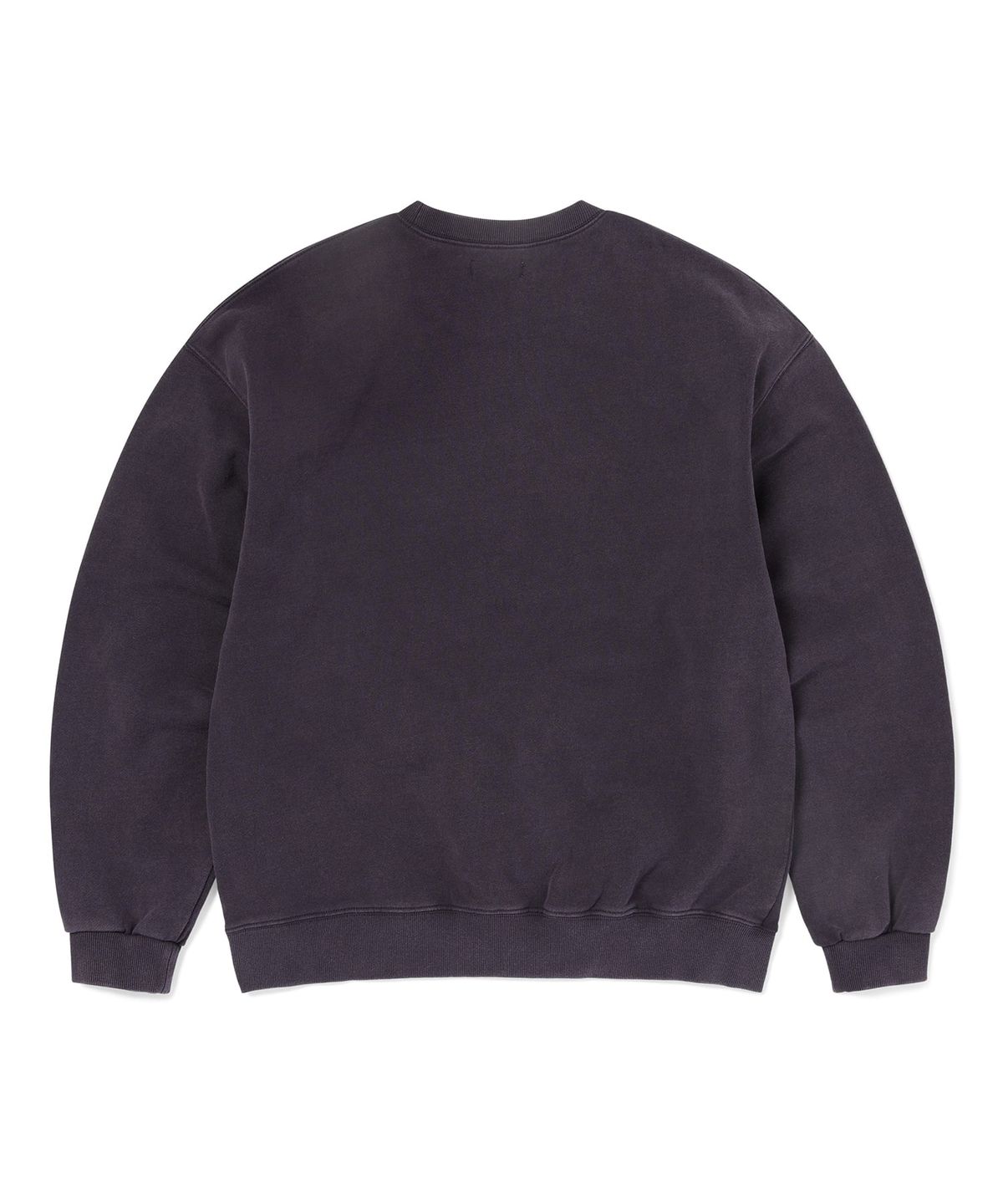 디스이즈네버댓(THISISNEVERTHAT) Faded Arch-Logo Crewneck Damaged Black