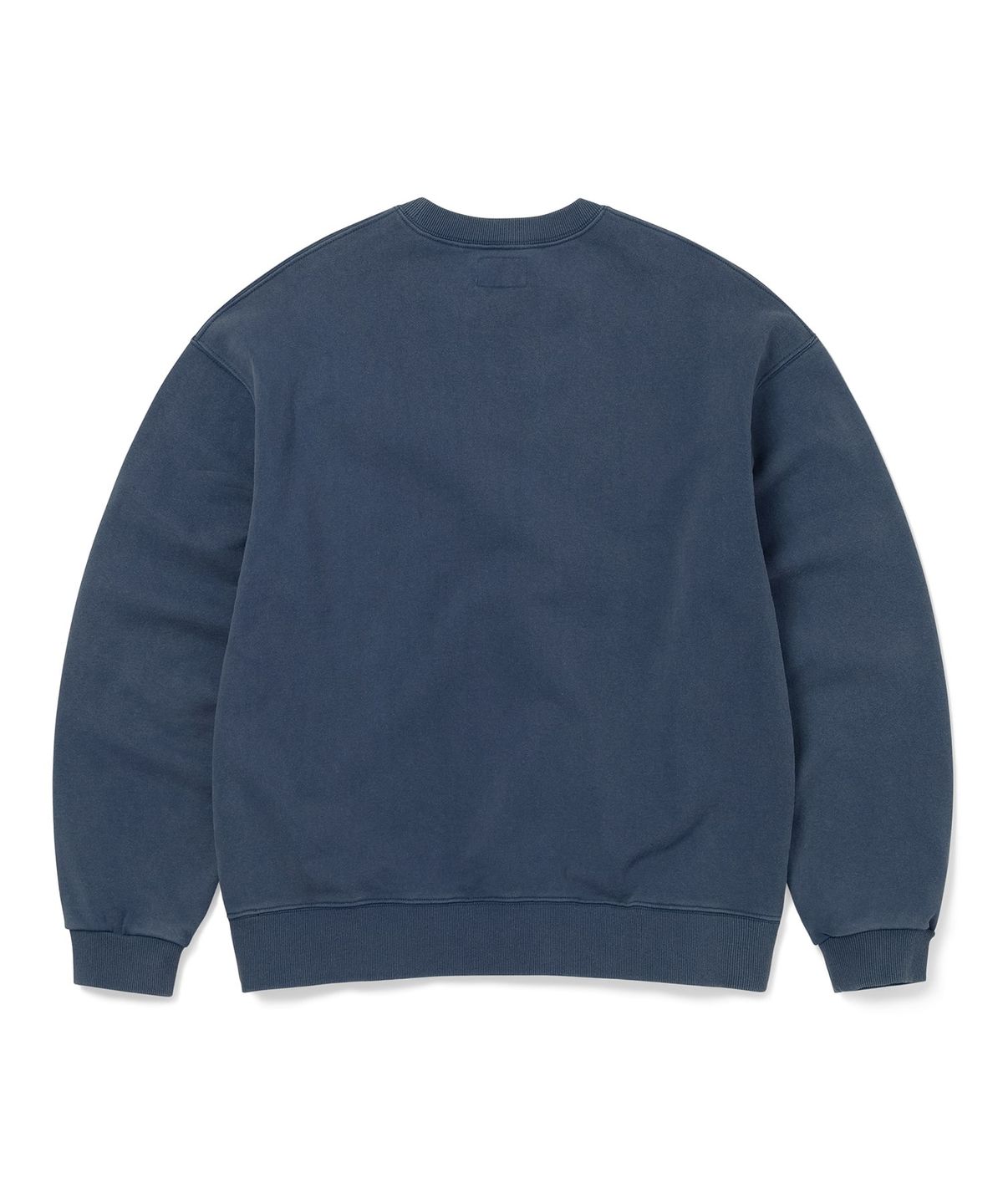 디스이즈네버댓(THISISNEVERTHAT) Faded Arch-Logo Crewneck Deep Water