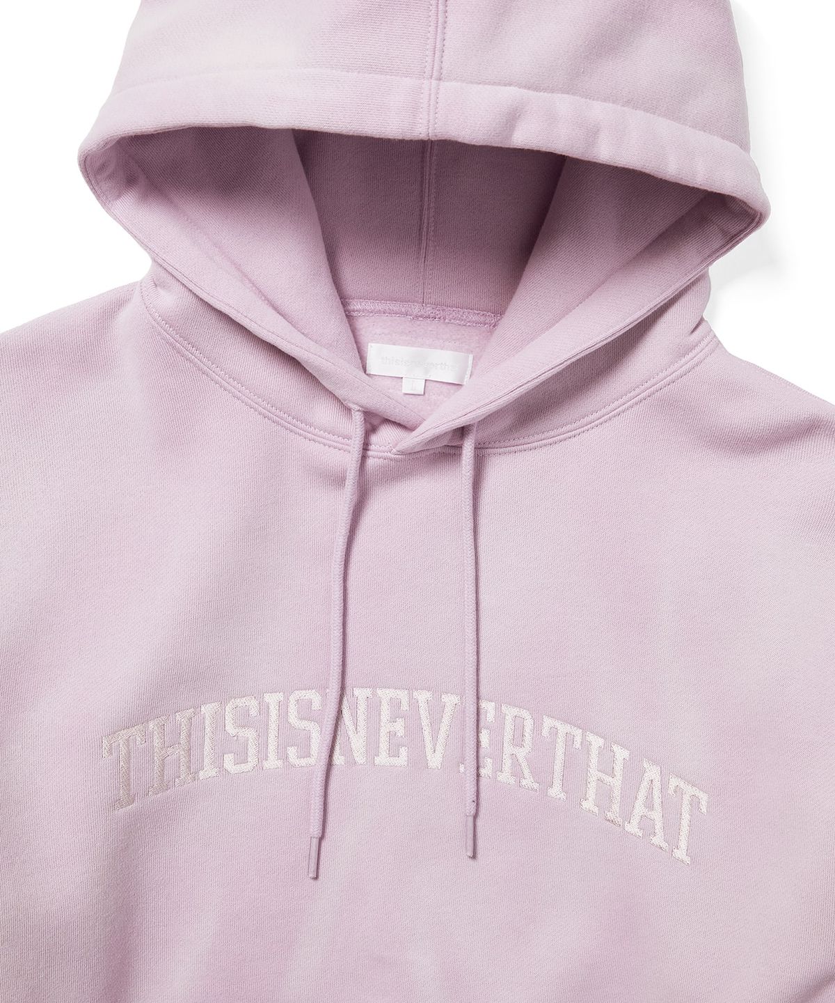 디스이즈네버댓(THISISNEVERTHAT) Arch-Logo Hoodie Pale Pink