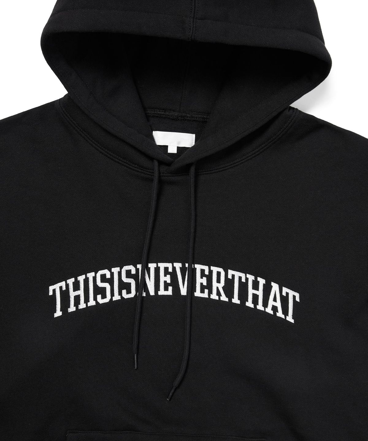 디스이즈네버댓(THISISNEVERTHAT) Arch-Logo Hoodie Black