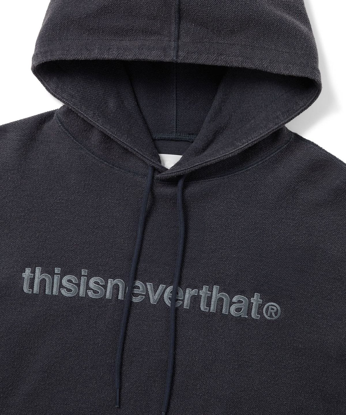 디스이즈네버댓(THISISNEVERTHAT) T-Logo Hoodie Faded Navy