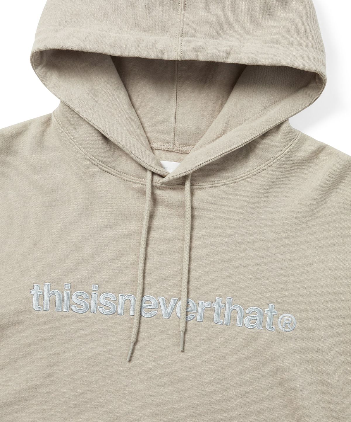 디스이즈네버댓(THISISNEVERTHAT) T-Logo Hoodie Deep Beige