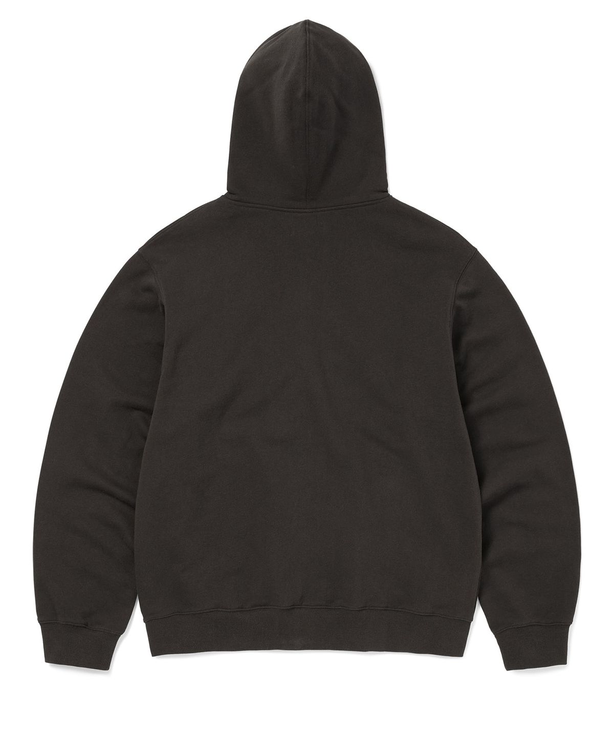 디스이즈네버댓(THISISNEVERTHAT) Small T-Logo Zip Up Hoodie Off Black