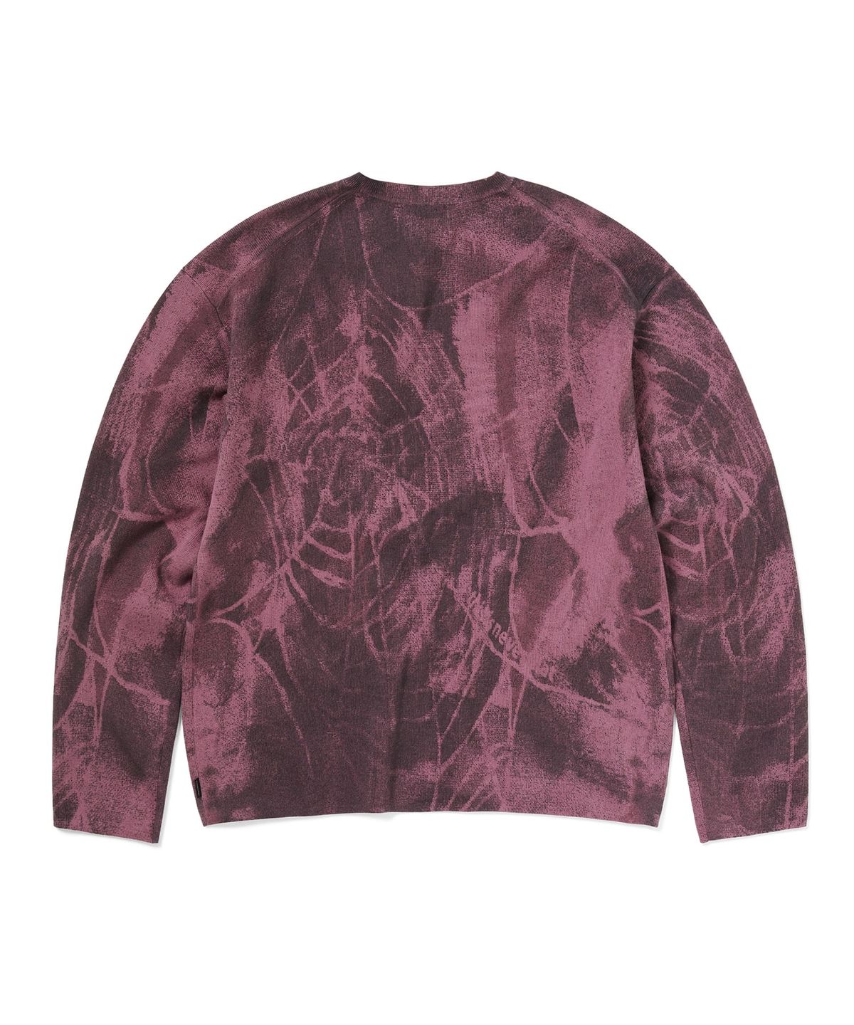 디스이즈네버댓(THISISNEVERTHAT) Abstract Web Knit Sweater Magenta