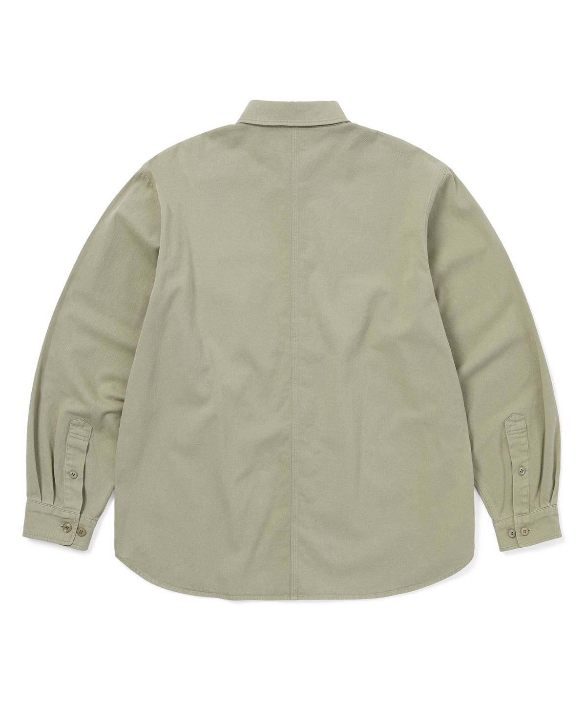 디스이즈네버댓(THISISNEVERTHAT) Washed Twill Shirt Stone