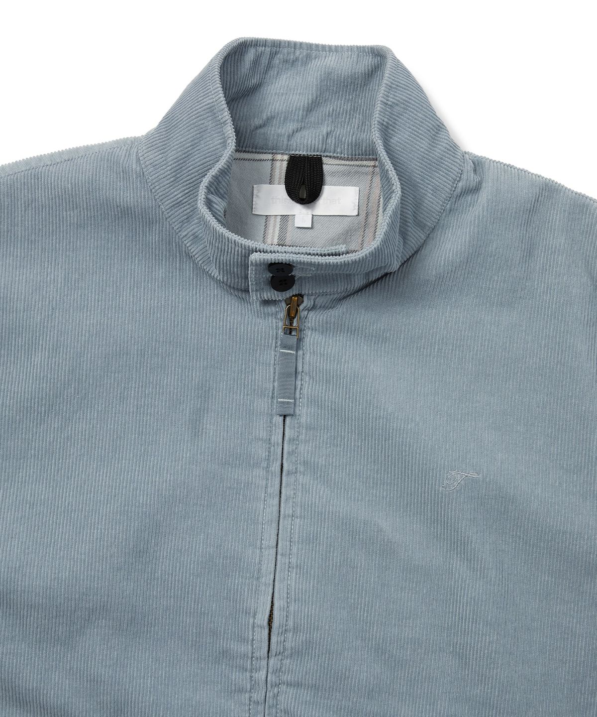 디스이즈네버댓(THISISNEVERTHAT) Corduroy Harrington Jacket Slate