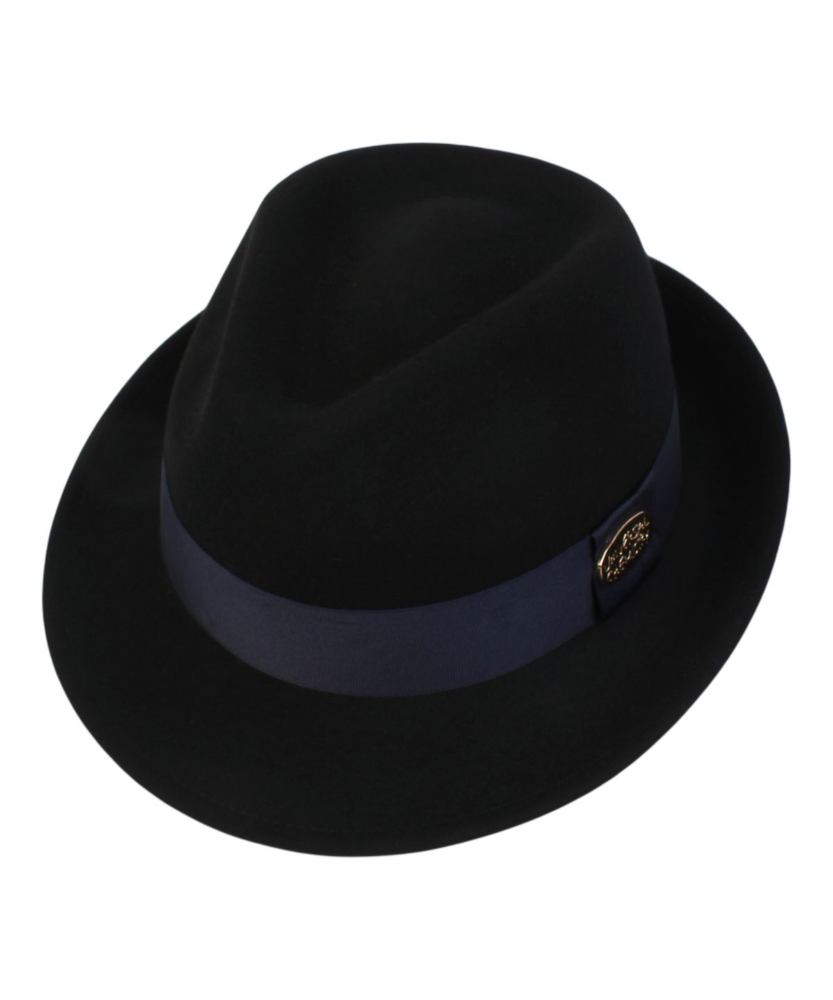 유니버셜 케미스트리(UNIVERSAL CHEMISTRY) Big Size BU NV Line Black Wool Fedora 페도라