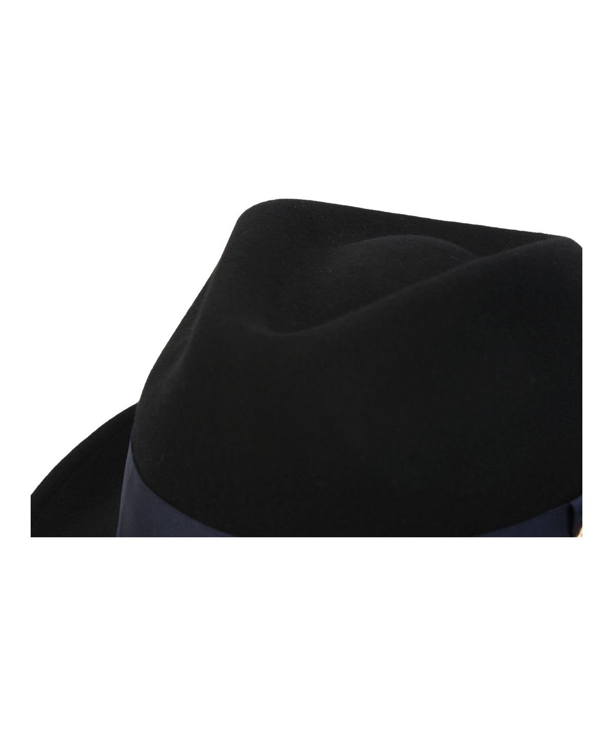 유니버셜 케미스트리(UNIVERSAL CHEMISTRY) Big Size BU NV Line Black Wool Fedora 페도라