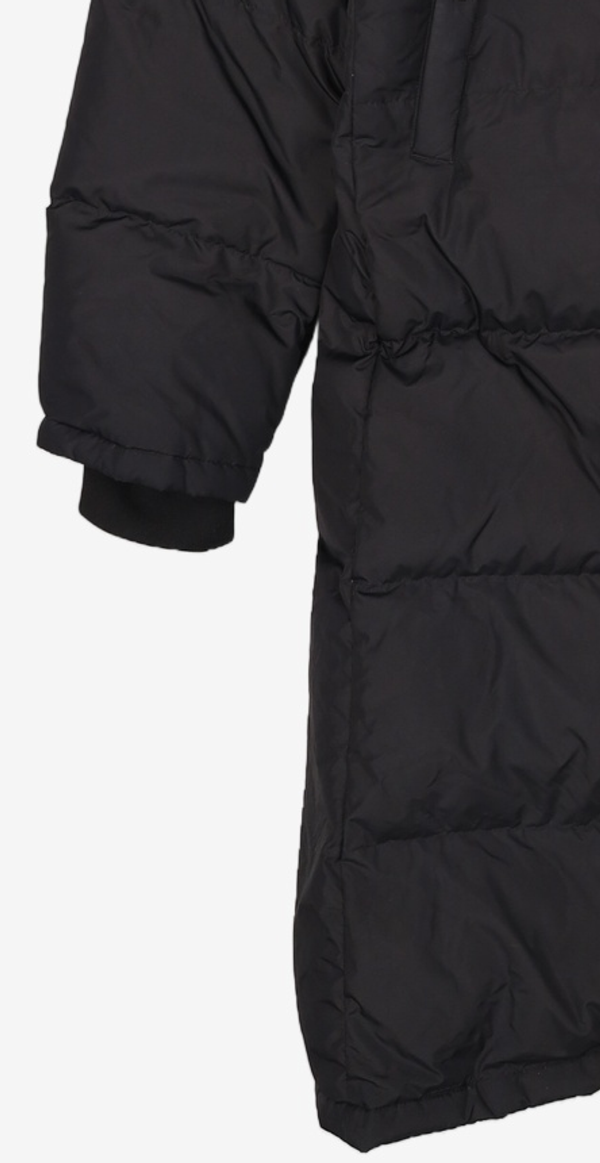 리복(REEBOK) [리복X커버낫][DX7064] 롱 푸퍼 자켓 - 블랙 L