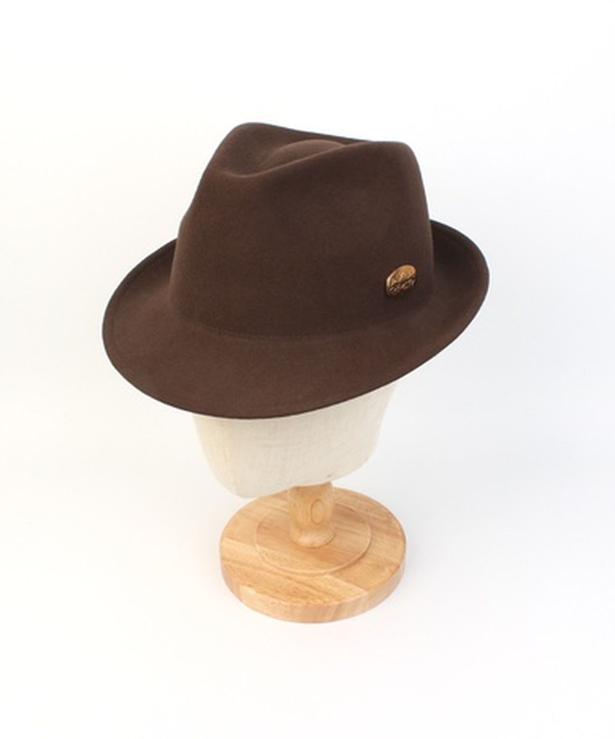 유니버셜 케미스트리(UNIVERSAL CHEMISTRY) Big Size BU Brown Wool Fedora 페도라