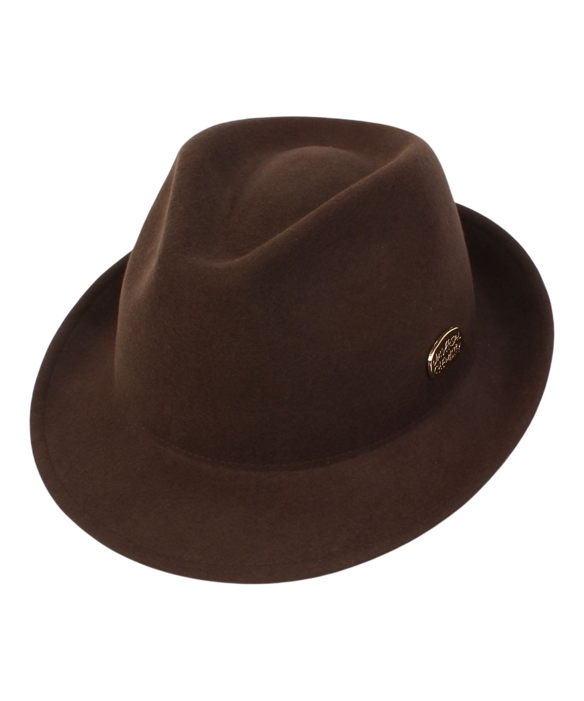 유니버셜 케미스트리(UNIVERSAL CHEMISTRY) Big Size BU Brown Wool Fedora 페도라