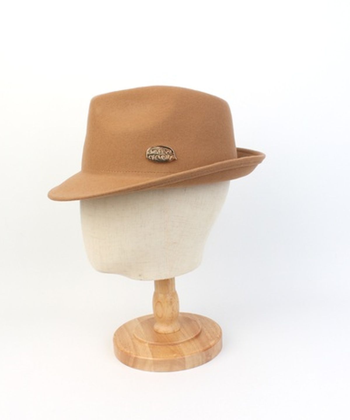 유니버셜 케미스트리(UNIVERSAL CHEMISTRY) Big Size BU Beige Wool Fedora 페도라