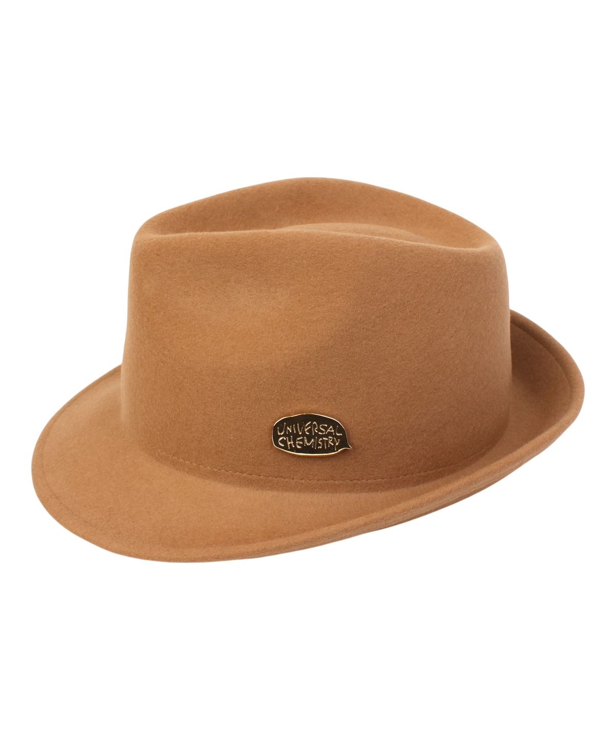 유니버셜 케미스트리(UNIVERSAL CHEMISTRY) Big Size BU Beige Wool Fedora 페도라