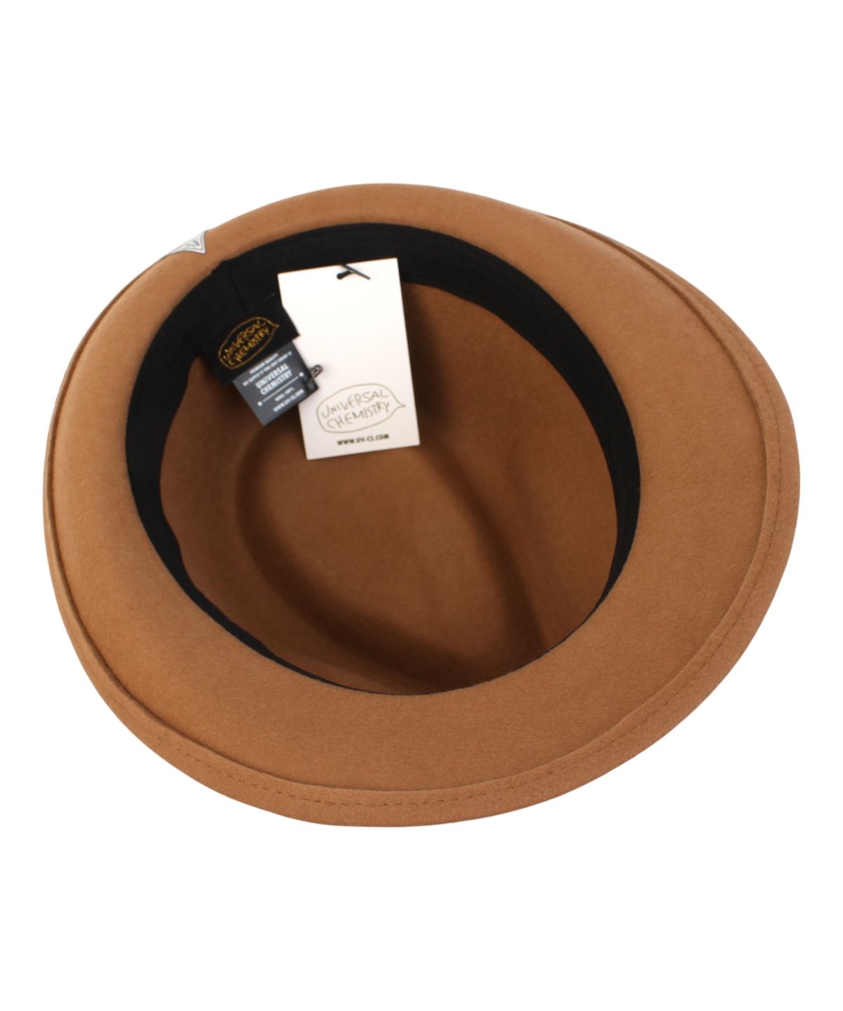 유니버셜 케미스트리(UNIVERSAL CHEMISTRY) Big Size BU Beige Wool Fedora 페도라