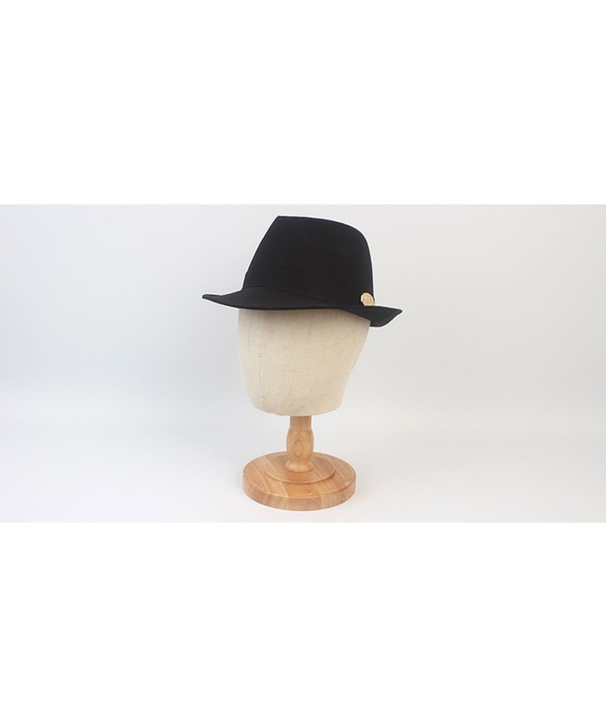 유니버셜 케미스트리(UNIVERSAL CHEMISTRY) Big Size BU Black Cotton Fedora 페도라