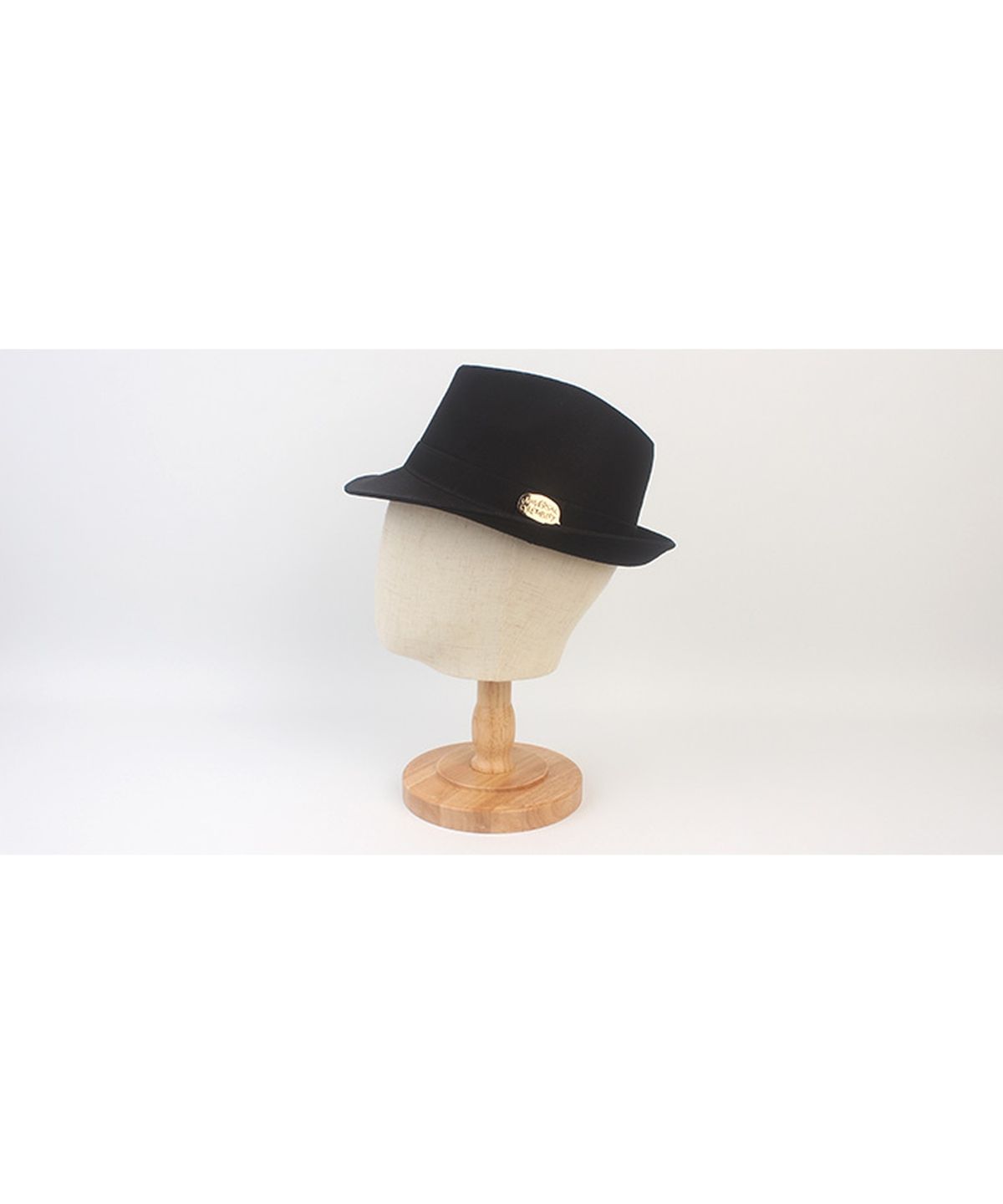 유니버셜 케미스트리(UNIVERSAL CHEMISTRY) Big Size BU Black Cotton Fedora 페도라