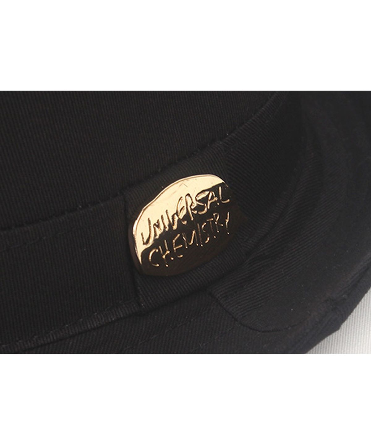 유니버셜 케미스트리(UNIVERSAL CHEMISTRY) Big Size BU Black Cotton Fedora 페도라
