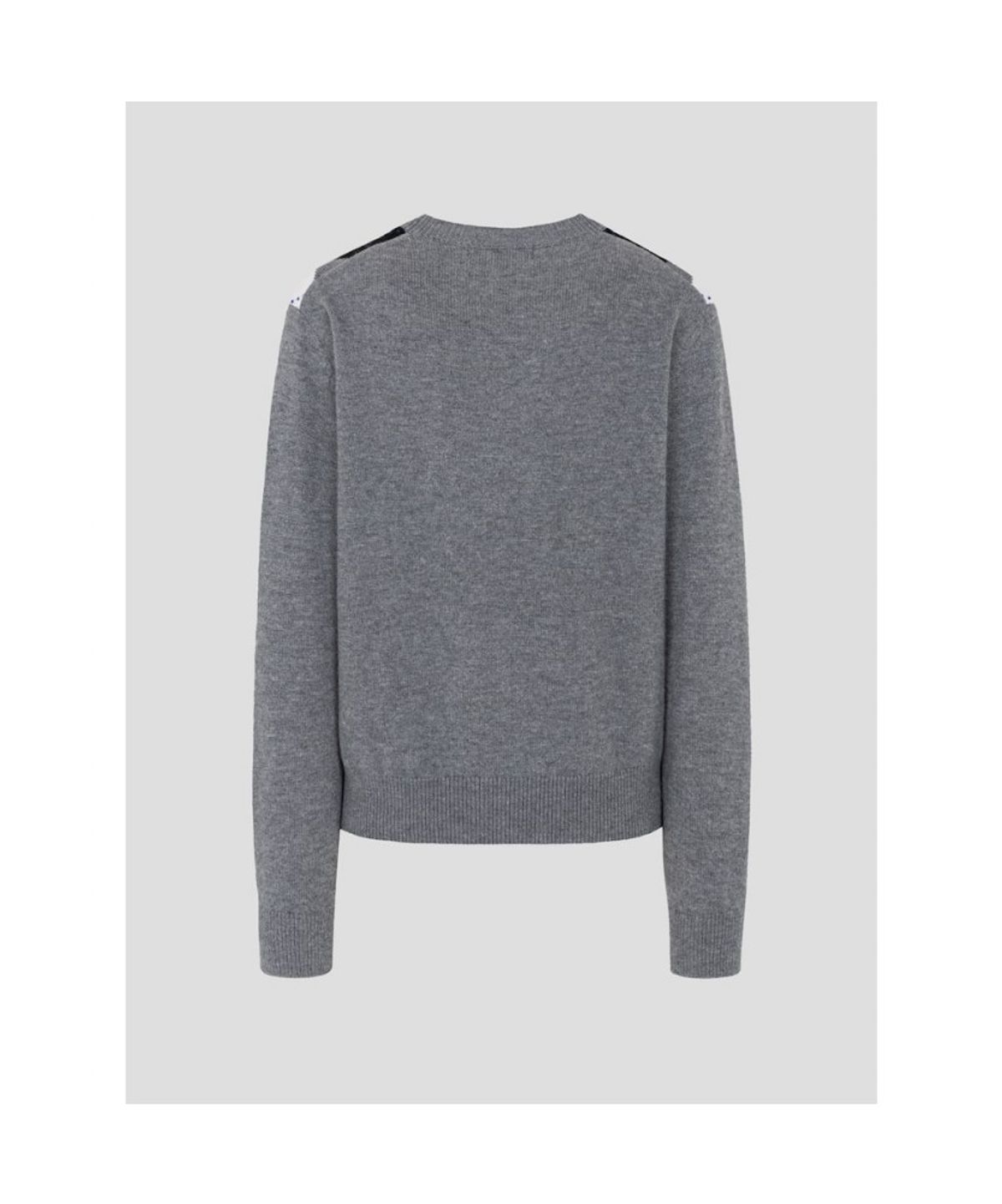 빈폴 레이디스(BEANPOLE LADIES) 아가일 니트  그레이 (BF6951C073)
