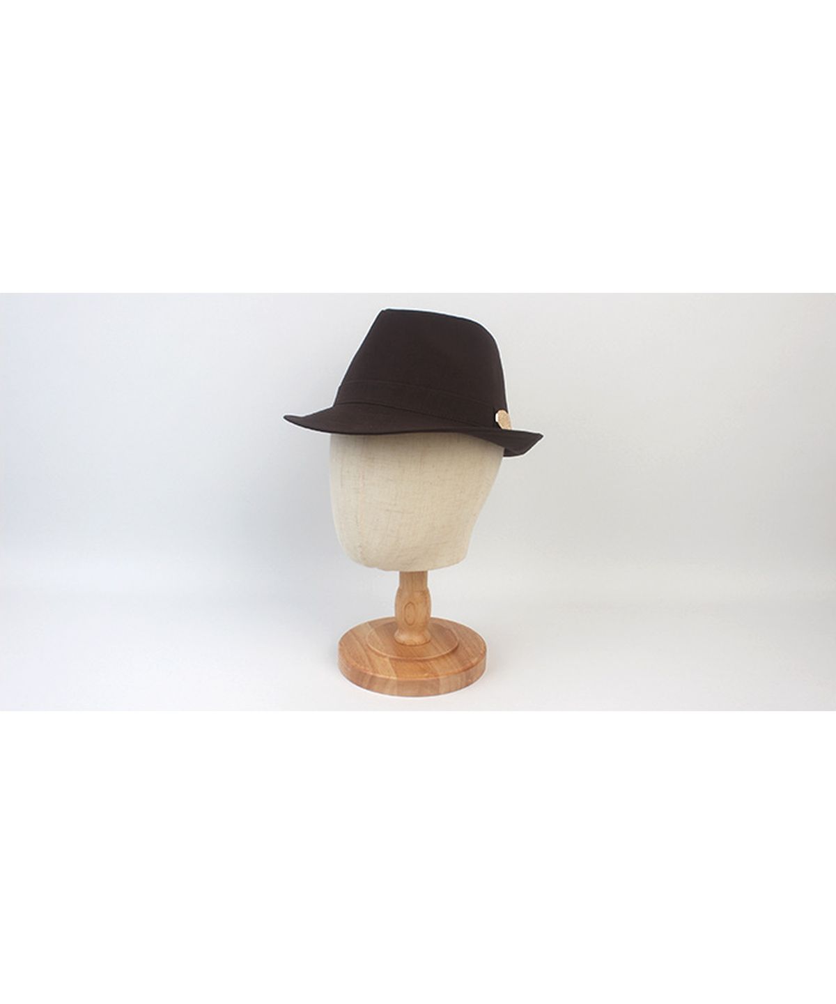유니버셜 케미스트리(UNIVERSAL CHEMISTRY) Big Size BU Brown Cotton Fedora 페도라