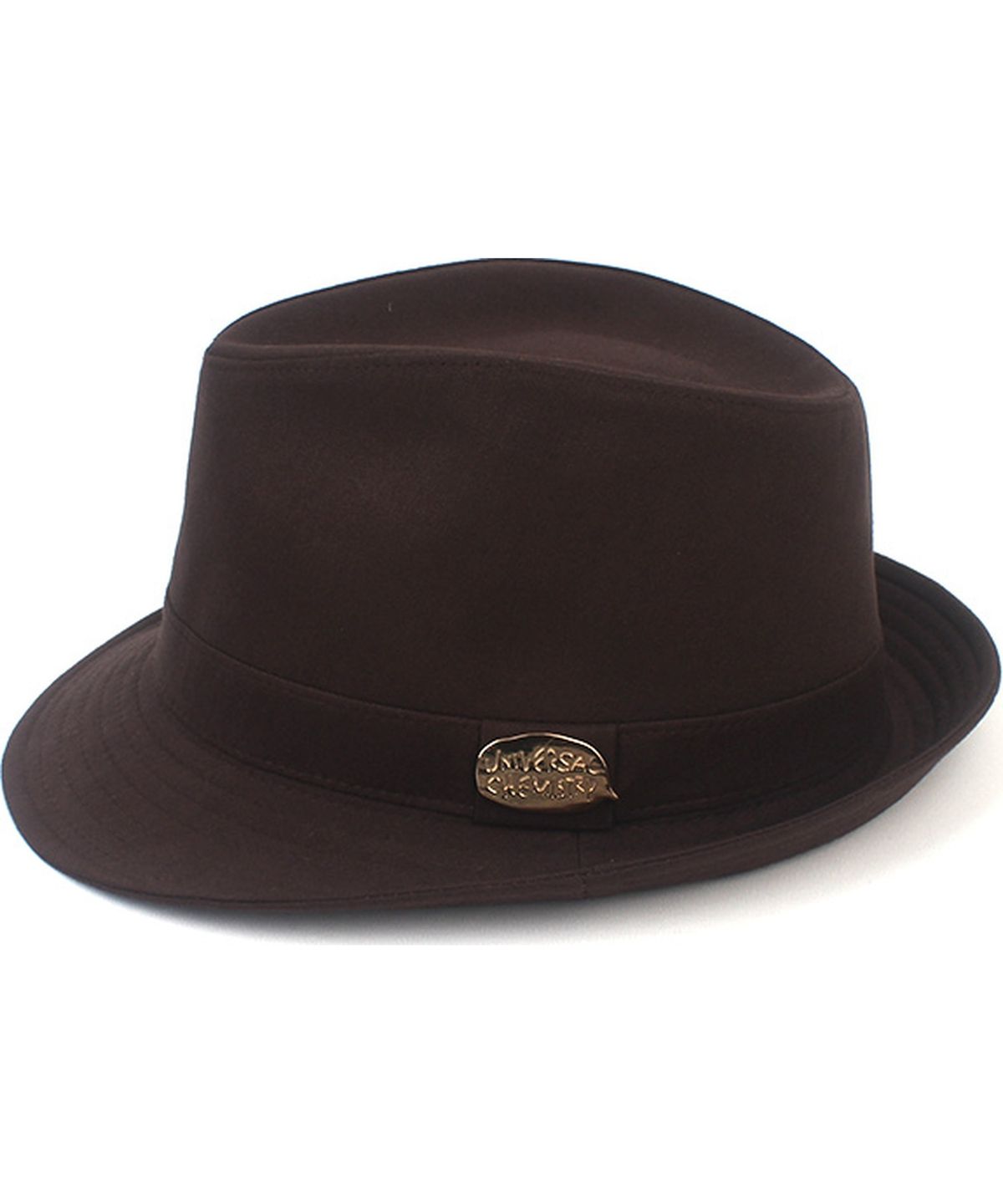 유니버셜 케미스트리(UNIVERSAL CHEMISTRY) Big Size BU Brown Cotton Fedora 페도라