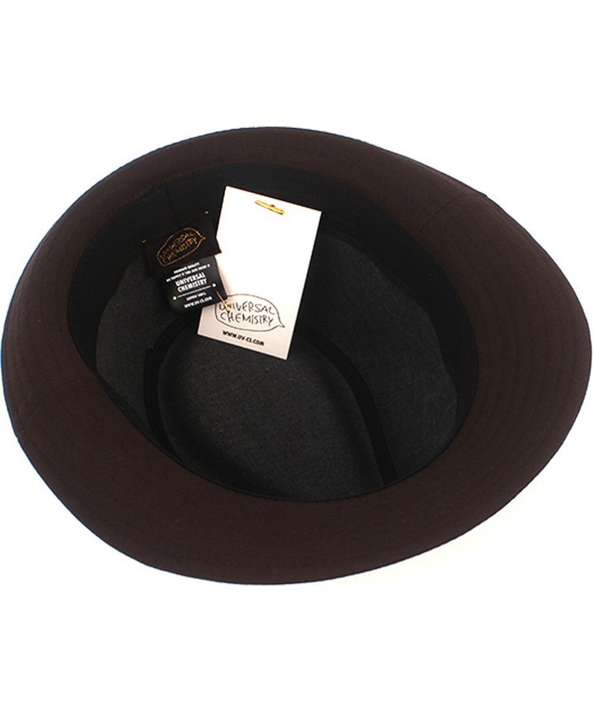 유니버셜 케미스트리(UNIVERSAL CHEMISTRY) Big Size BU Brown Cotton Fedora 페도라