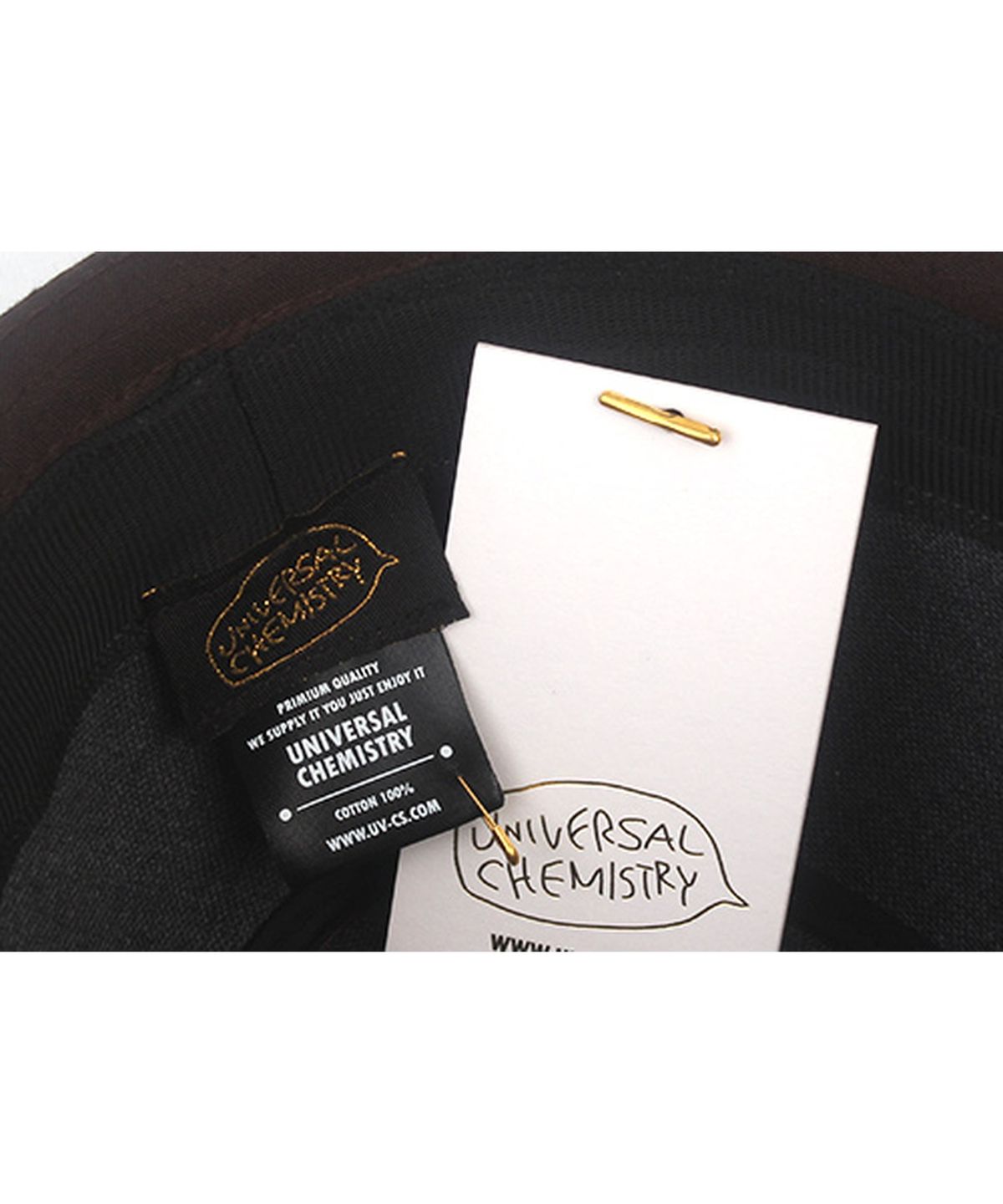 유니버셜 케미스트리(UNIVERSAL CHEMISTRY) Big Size BU Brown Cotton Fedora 페도라